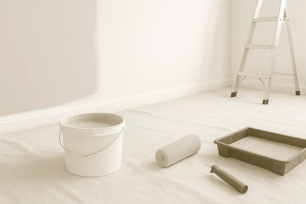 Malerarbeiten Innenraum – Professionelle Wandgestaltung und Renovierung durch DXB Handwerksarbeiten in Braunschweig, Hannover, Soltau und Hamburg